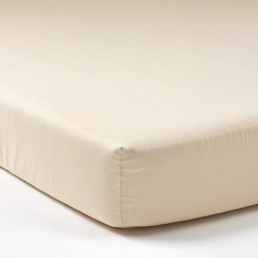 Bajera BEIGE algodón confeccionada a mano